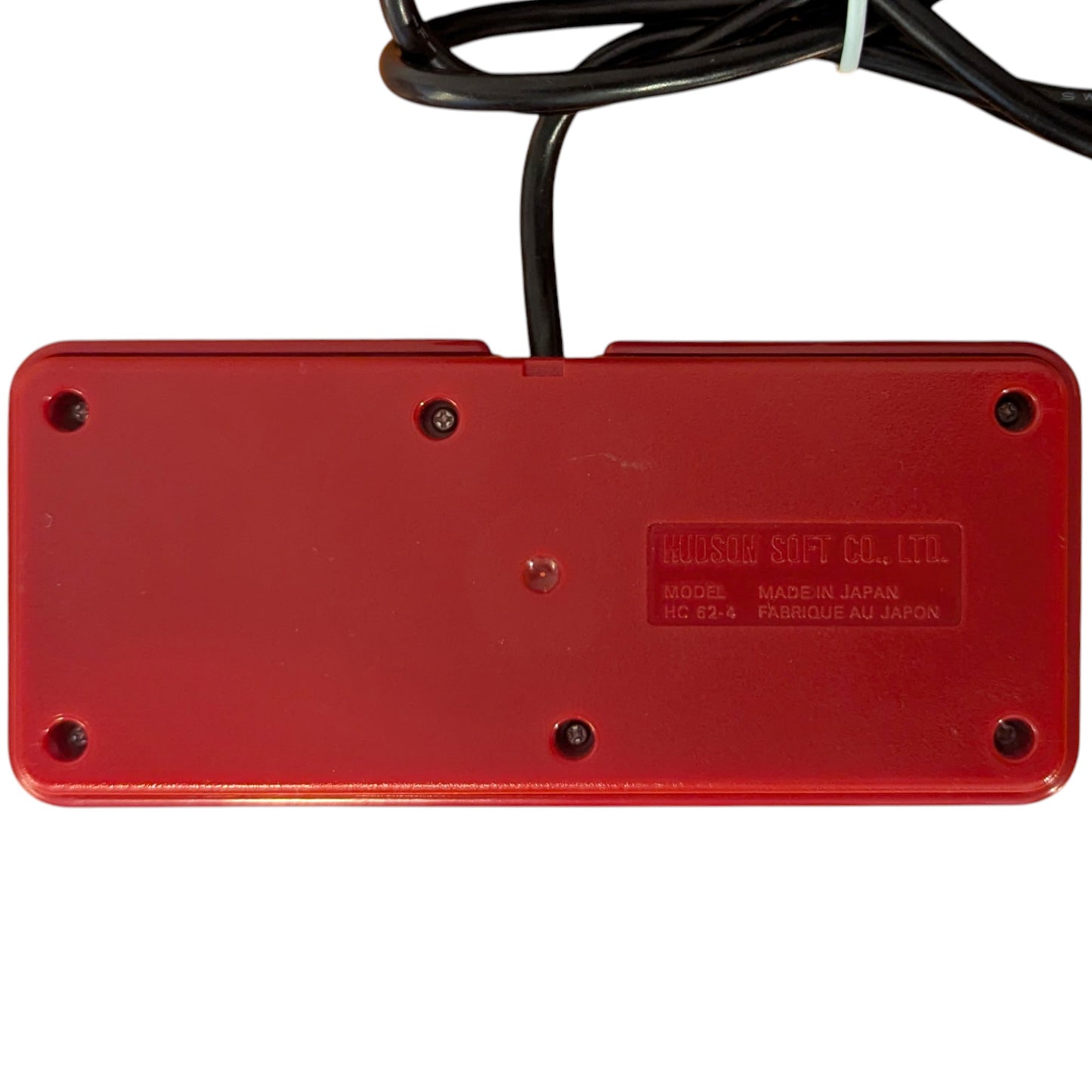 FAMICOM - Hudson HC 62-4 Red (For Nintendo Fc/Twin) Japan Original Edition