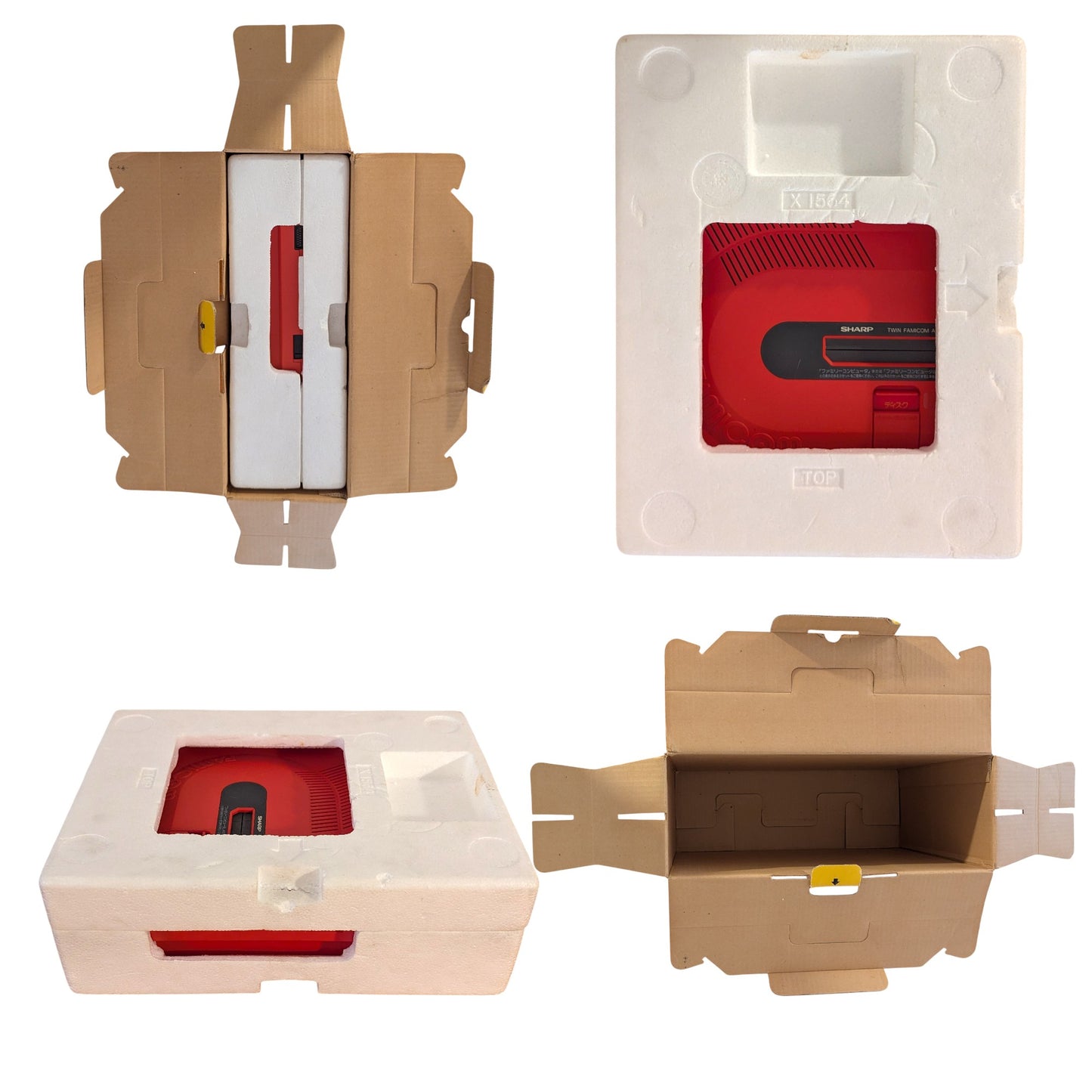 Sharp Famicom TWIN AN-500R 396202 (Boxed-New Belt-Serviced) (Only Japan Edition)