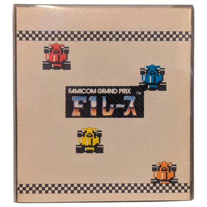 DISCO FAMICOM - F1 Race - Grand Prix - Carátula de MARIO (juego+estuche+instrucciones) Nintendo – JAPÓN