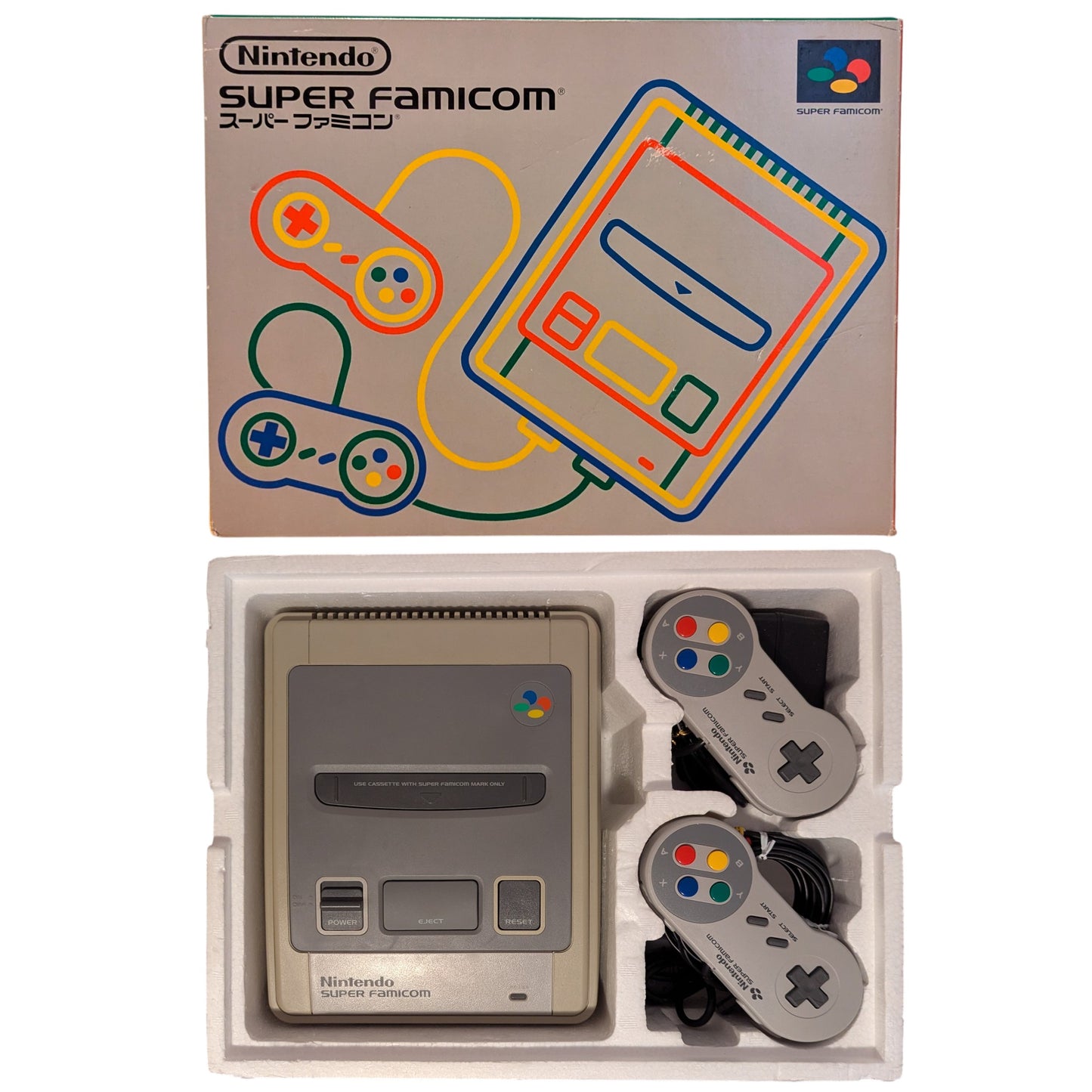 Super Famicom Shvc-001 Serial Match S23768904 - Sfc Nintendo Japan Original Ntsc-J Edition