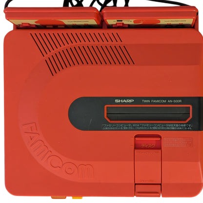 Sharp Famicom TWIN AN-500R 396202 (Boxed-New Belt-Serviced) (Only Japan Edition)