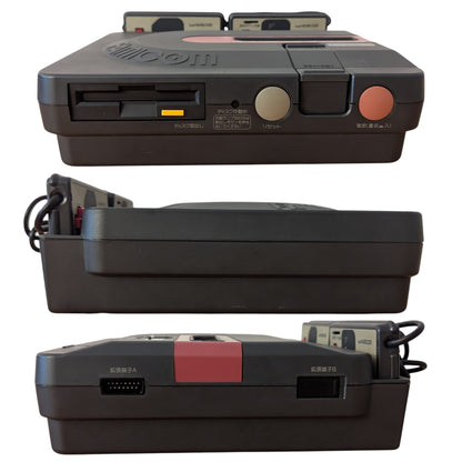 Sharp Famicom TWIN AN-500B 396202 (Boxed-NEW Belt-Serviced) Only Japan Edition