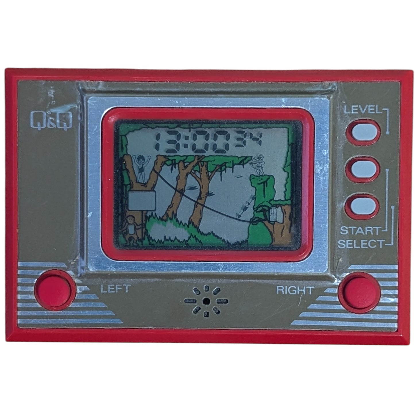 Q&Q Card Game Clock - Tarzan unit, protective screen film still attached (QQ,Q & Q)