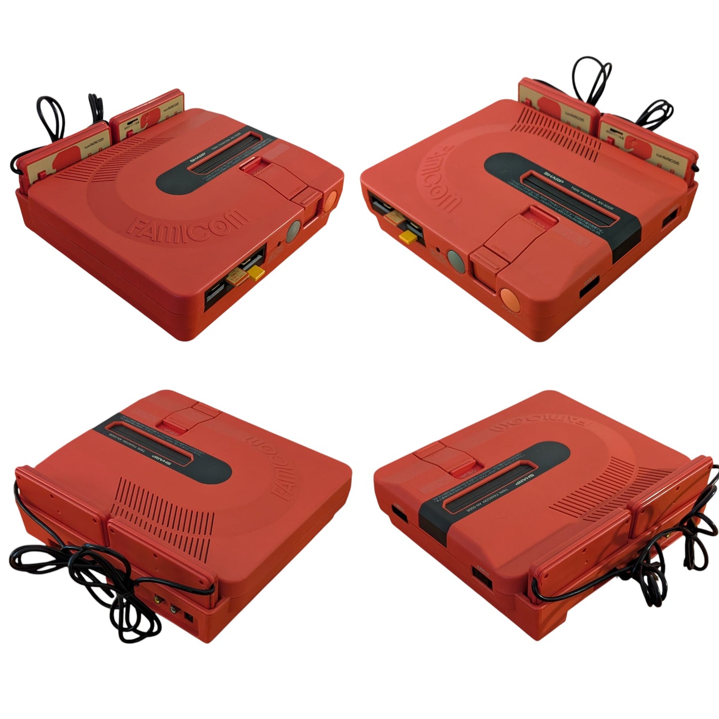 Sharp Famicom TWIN AN-500R 396202 (Boxed-New Belt-Serviced) (Only Japan Edition)