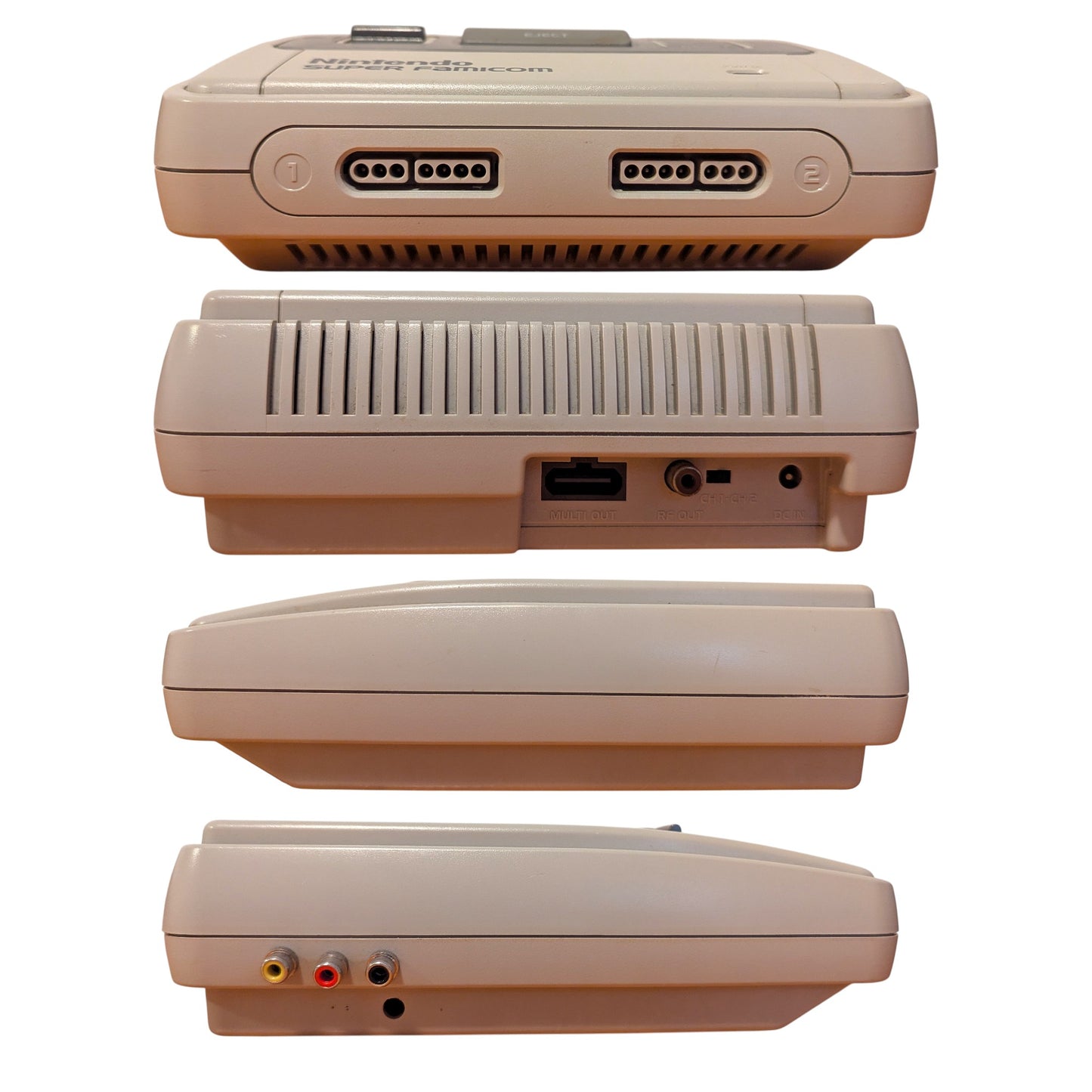 Super Famicom Shvc-001 (Boxed) S18546230 AV Modded - Sfc Nintendo Japan Original Ntsc-J Edition