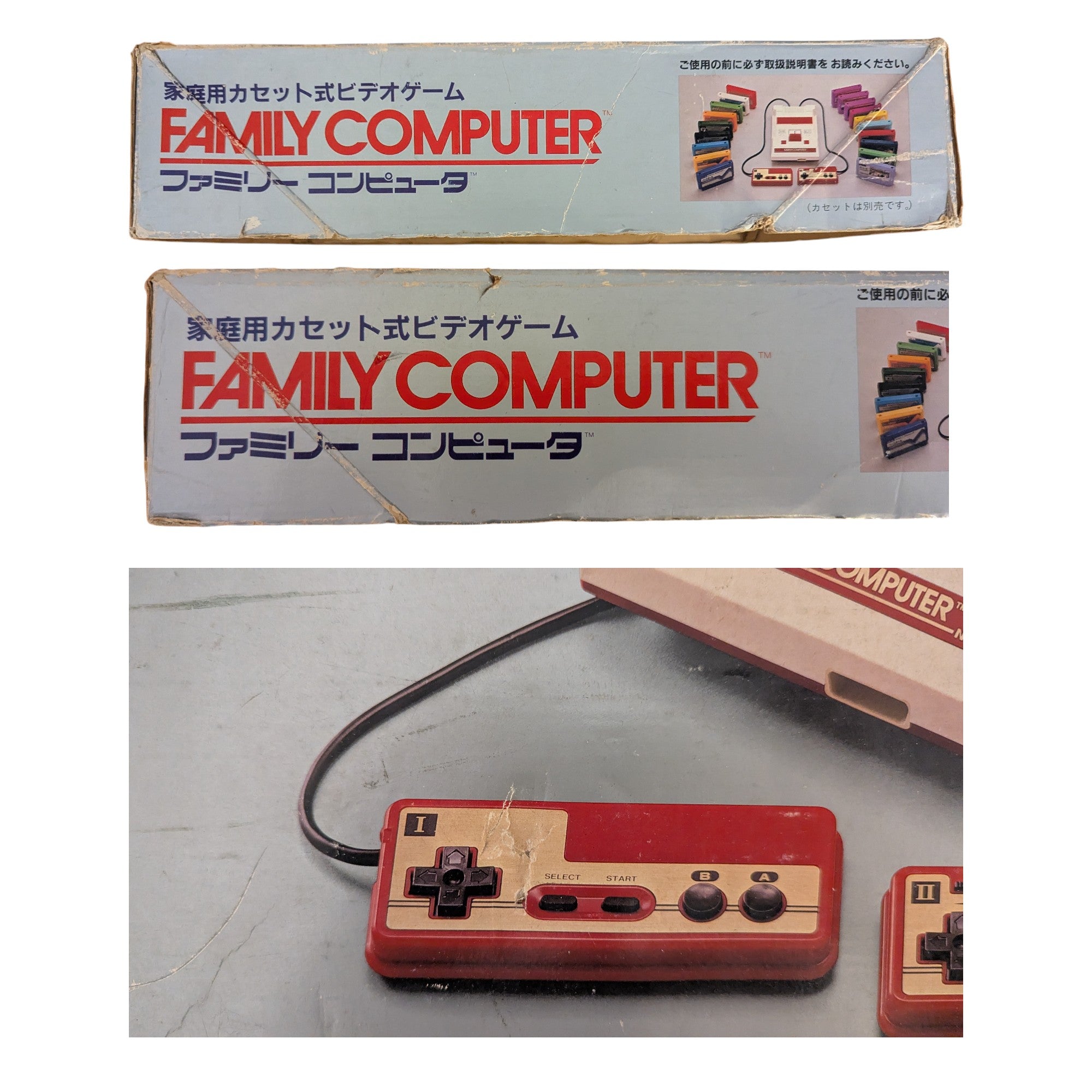 Buy FAMICOM / NES with BOX (TESTED-working) Family Computer