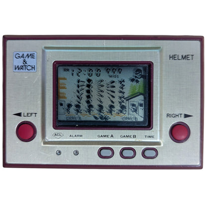 GW Game and Watch - Helmet (Nintendo-Retro)
