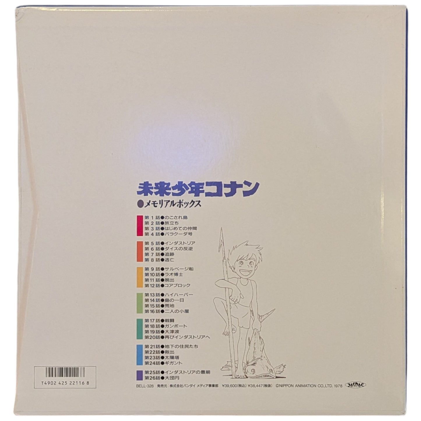LD Sealed- Conan – The Boy in Future – Memorial Box [7-disc] (Laser Disc Japan Edition)