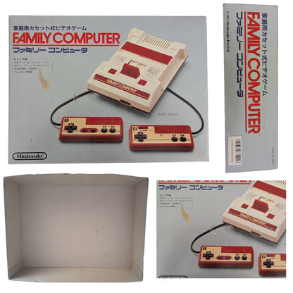 NINTENDO FAMILY COMPUTER MOD AV RCA 220V nes jap boite Console Famicom NINTENDO FAMILY COMPUTER MOD AV RCA 220V nes jap boite Console Famicom