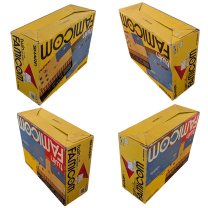 Sharp Famicom TWIN An500R 350869 (Boxed - New Belt-Serviced) Nintendo Japan Only Edition