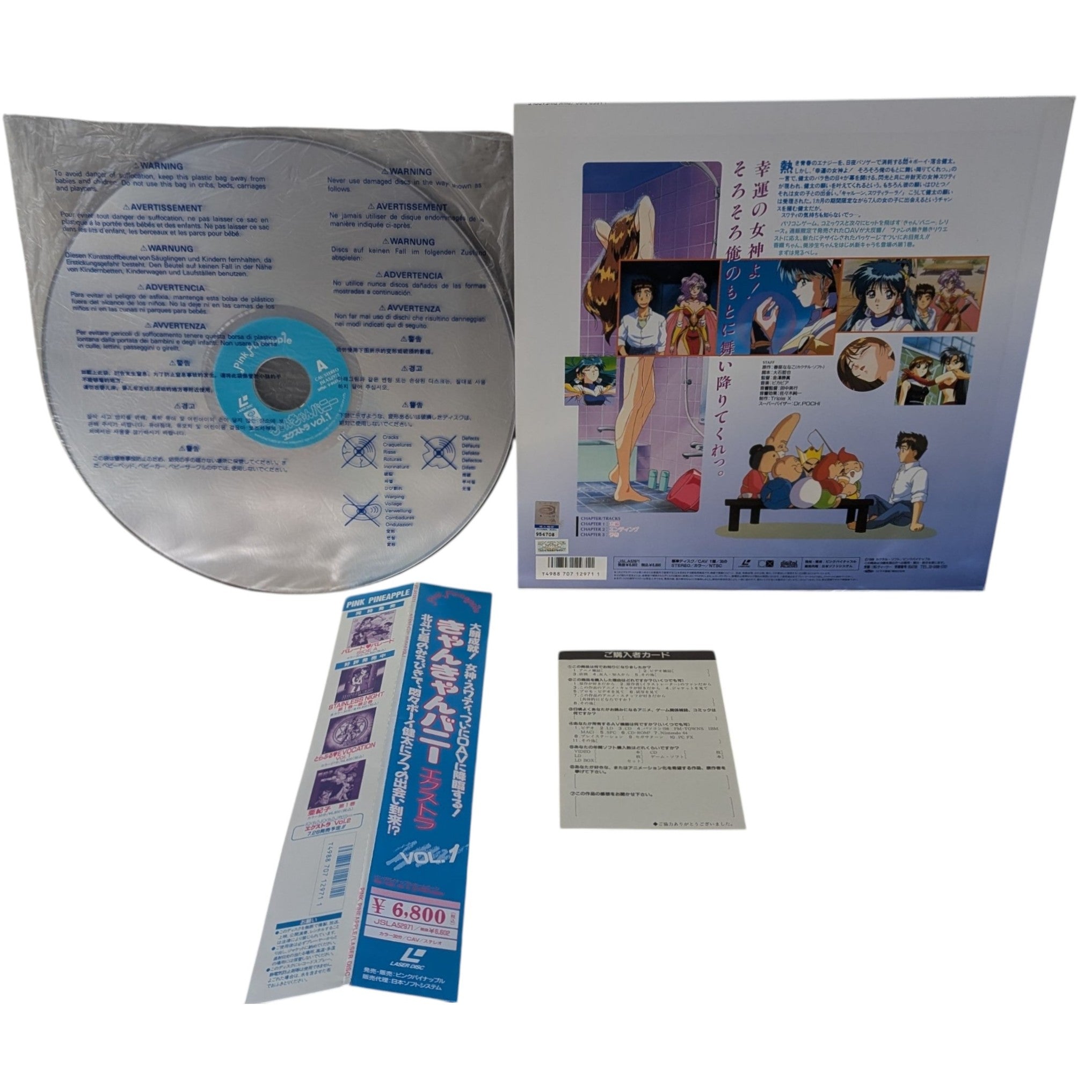 Lamp A Distant Shore ライブ盤CD 激レア Can Can Bunny Extra Vol 1 LaserDisc LaserDisc Japan | QUEDEJAPON