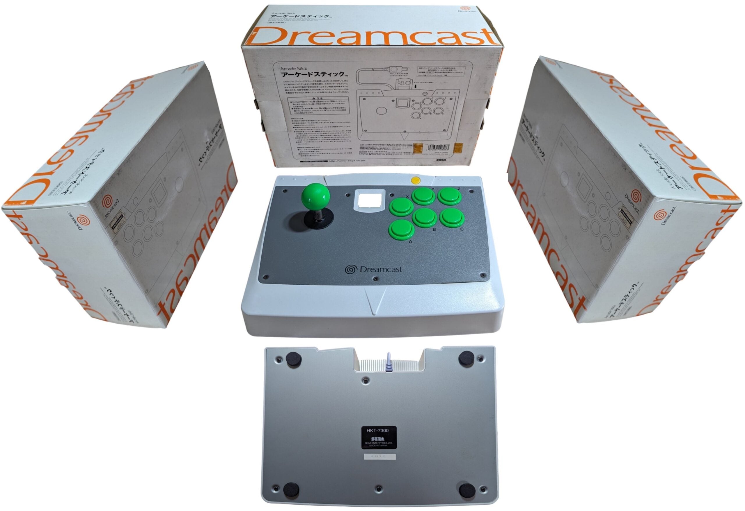 Buy DREAMCAST Arcade Stick HKT 7300 - CONTROLLER With BOX – Retro