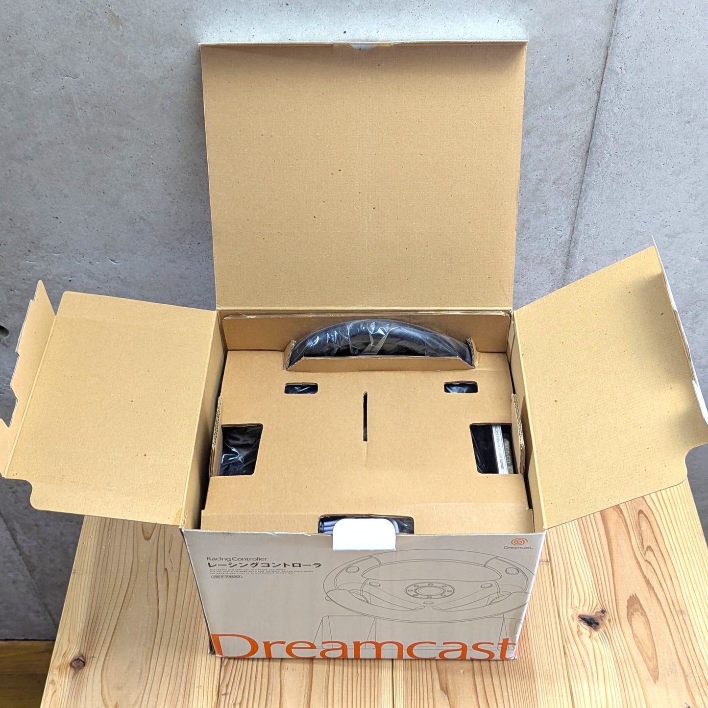 DREAMCAST Arcade Stick HKT 7300 - CONTRÔLEUR avec BOÎTE