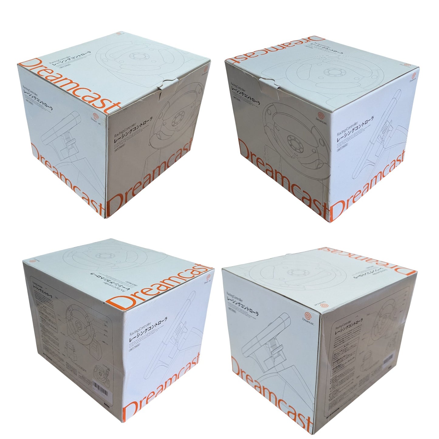 DREAMCAST Arcade Stick HKT 7300 - CONTRÔLEUR avec BOÎTE