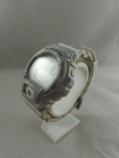 Casio G-Shock GD-X6900TC-8 - Tiger Camo Series - Grey/Silver Pattern - 10-Year Battery - JDM Edition