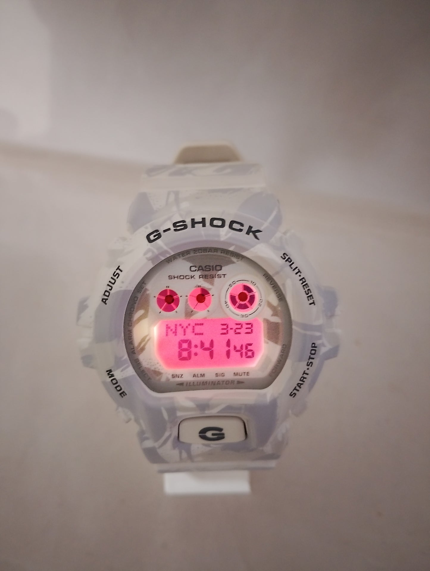 Casio G-Shock GD-X6900TC-8 - Tiger Camo Series - Grey/Silver Pattern - 10-Year Battery - JDM Edition