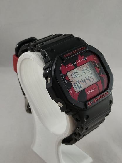 Casio G-Shock DW-5600JK-1 Special Edition Nishikigoi (Koi) - Black & Red