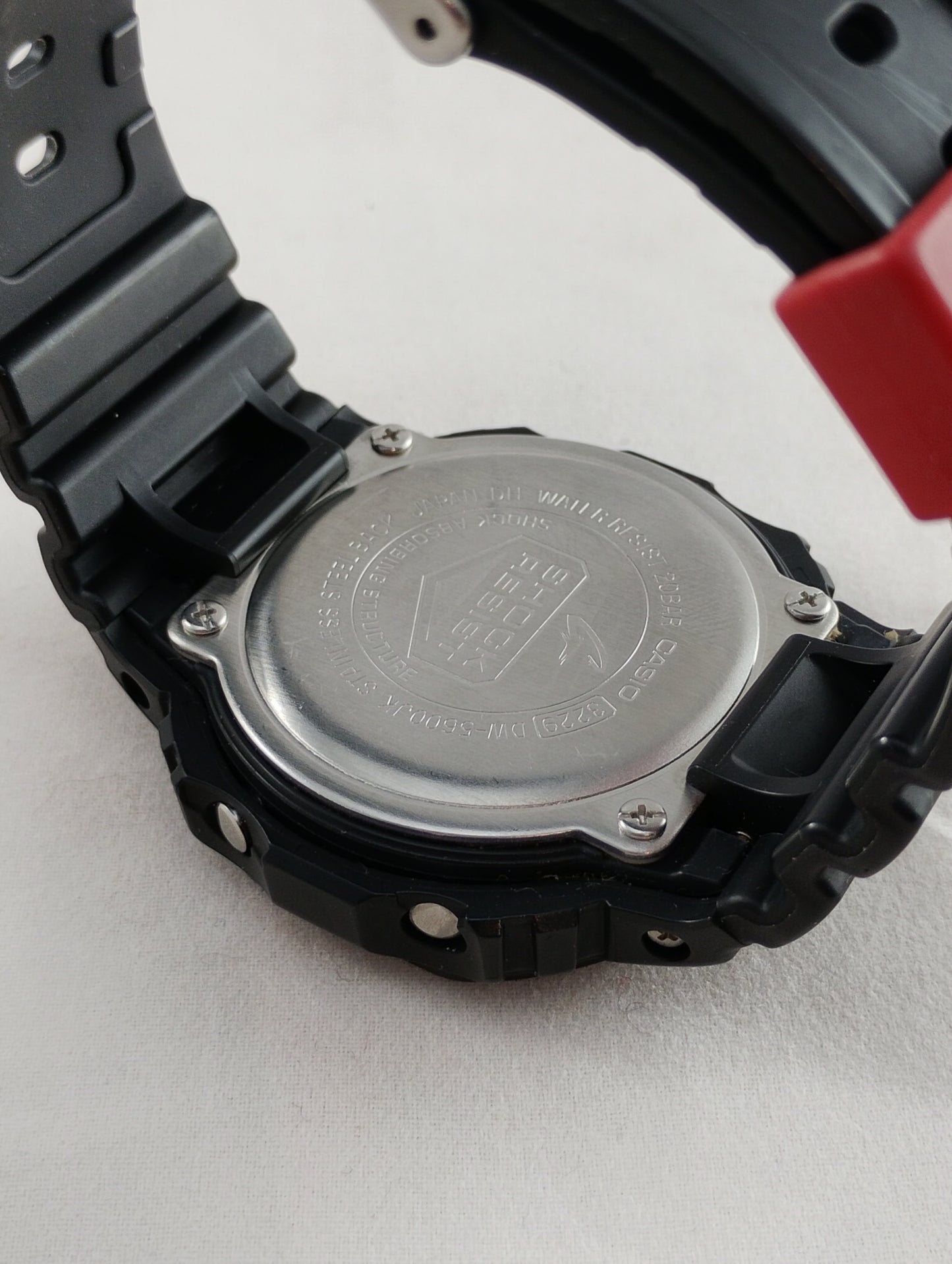 Casio G-Shock DW-5600JK-1 Special Edition Nishikigoi (Koi) - Black & Red