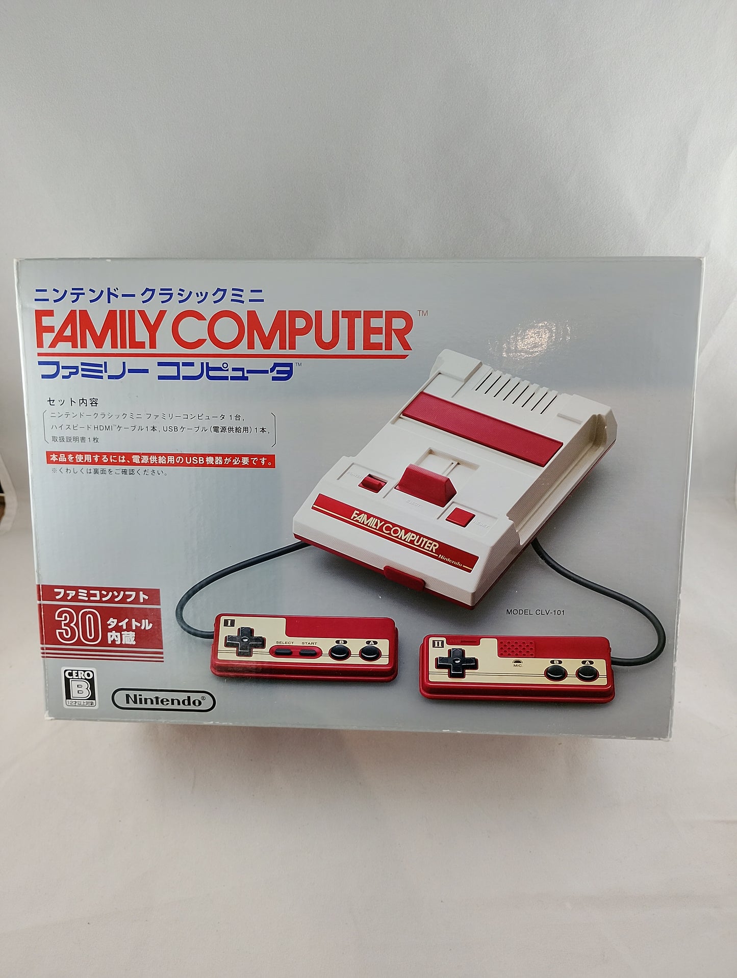 FC MINI - Family Computer FAMICOM CLV-101 (20 integrated games) Nintendo