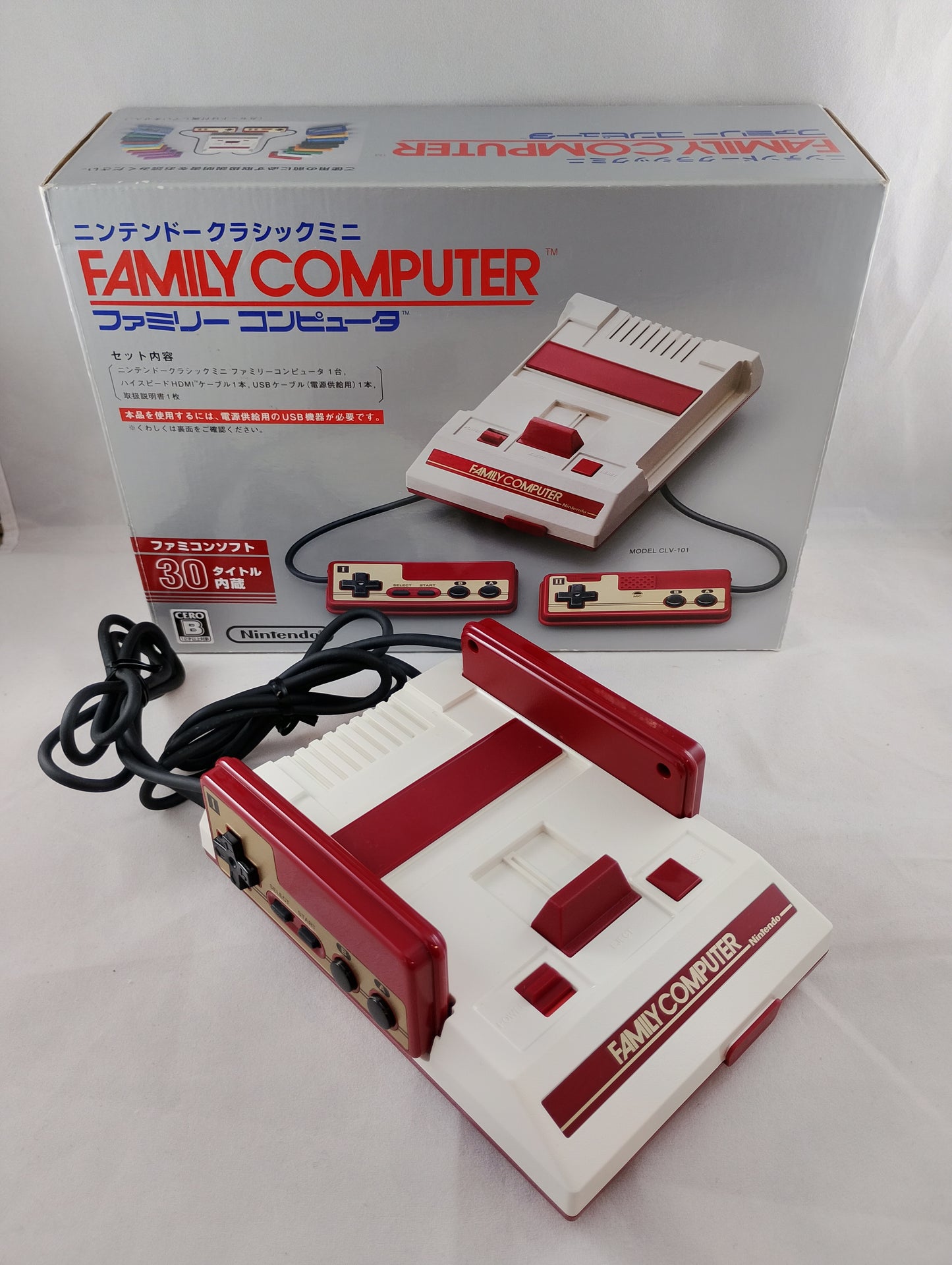 FC MINI - Family Computer FAMICOM CLV-101 (20 integrated games) Nintendo