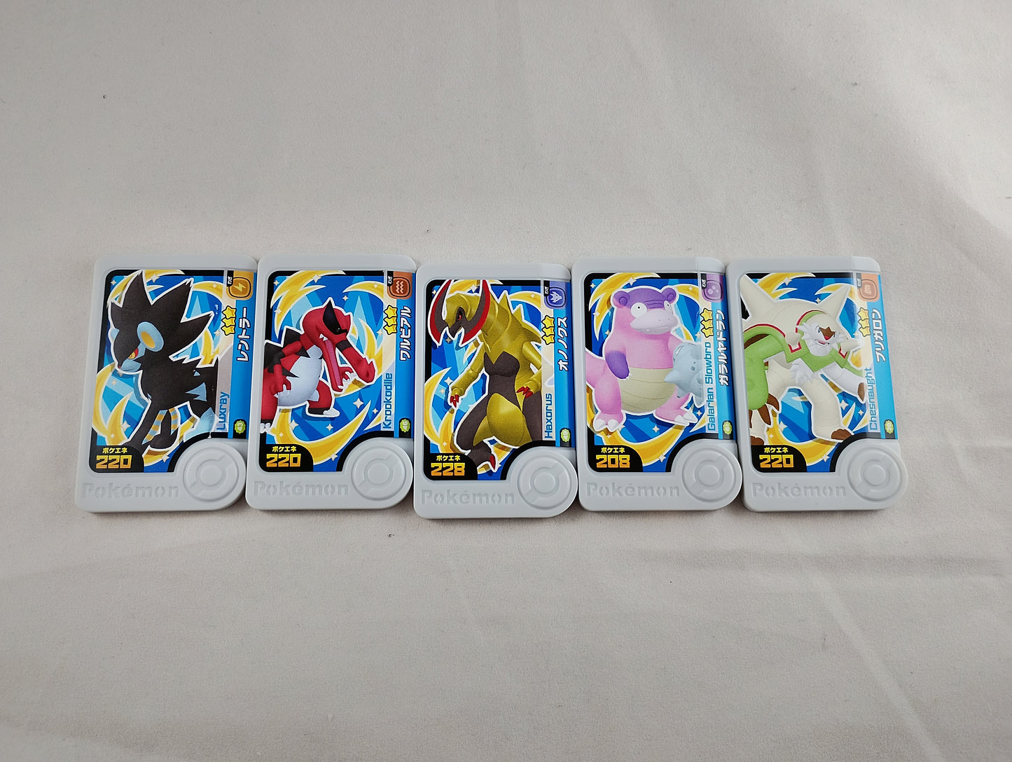 Official Pokémon Mezastar Tags (001)- 3-Star Rare Collection - Authentic Japan Arcade Exclusives