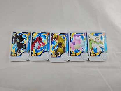 Official Pokémon Mezastar Tags (001)- 3-Star Rare Collection - Authentic Japan Arcade Exclusives