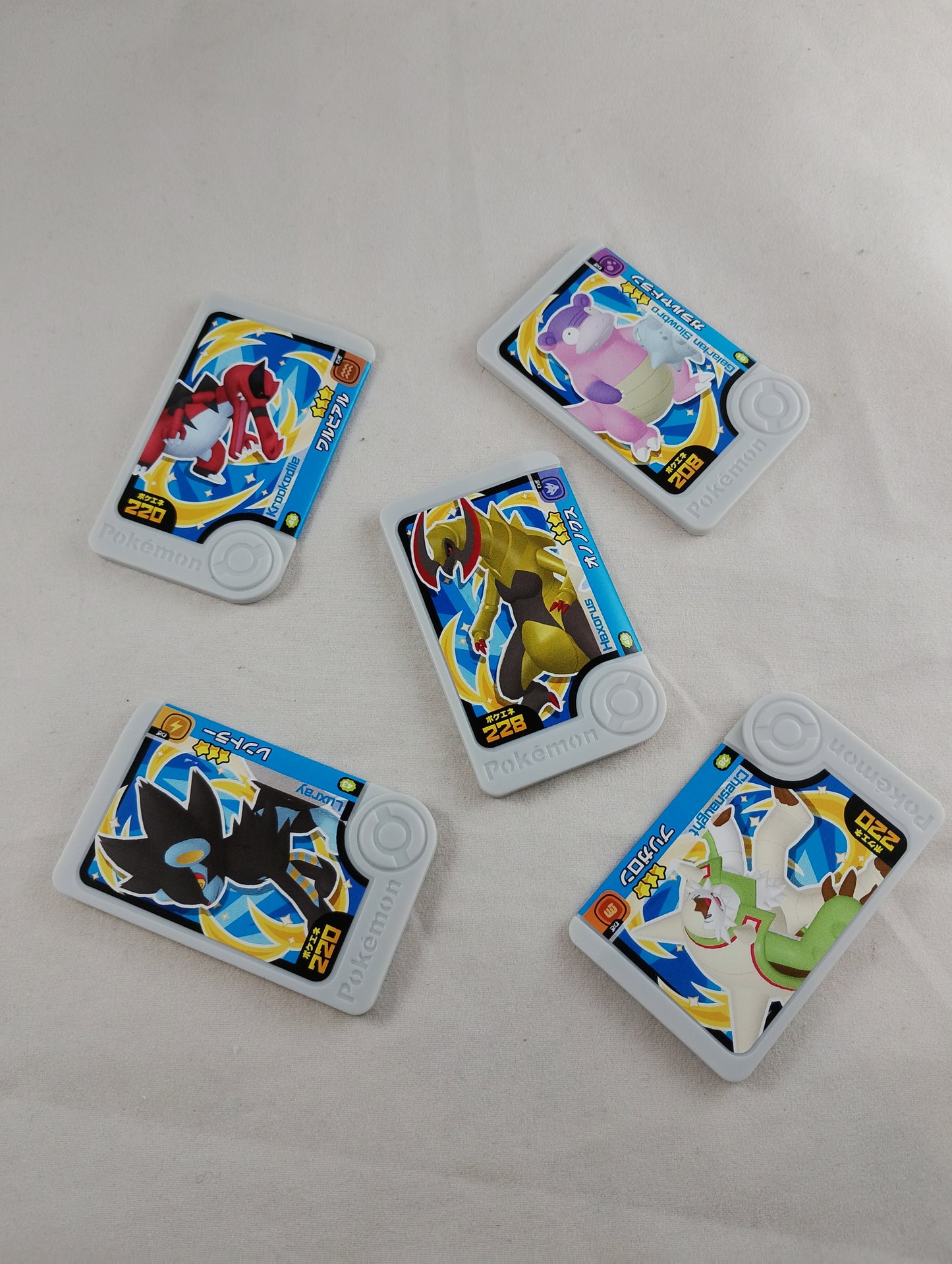 Official Pokémon Mezastar Tags (001)- 3-Star Rare Collection - Authentic Japan Arcade Exclusives