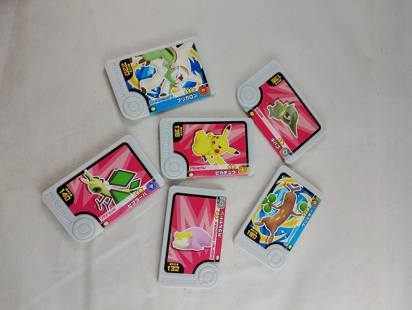 Official Pokémon Mezastar Tags (002) - Pikachu & Friends Collection - Authentic Japan Arcade Exclusives