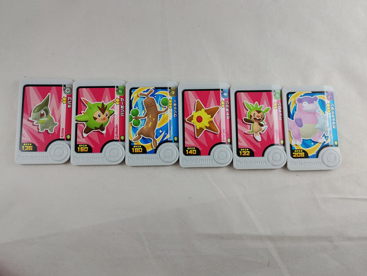 Official Pokémon Mezastar Tags (003) - Galarian Slowbro & Evolution Set - Authentic Japan Arcade Exclusives