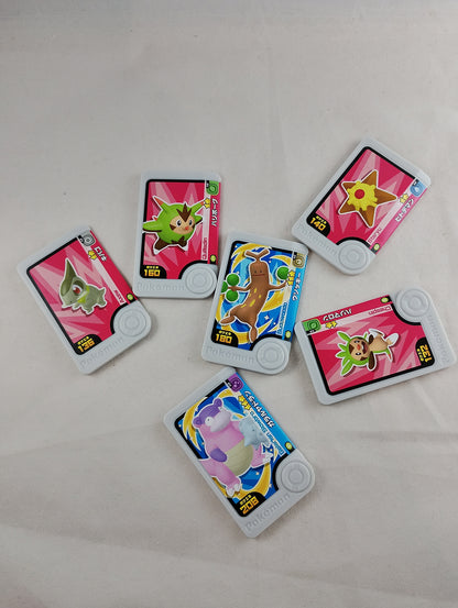 Official Pokémon Mezastar Tags (003) - Galarian Slowbro & Evolution Set - Authentic Japan Arcade Exclusives