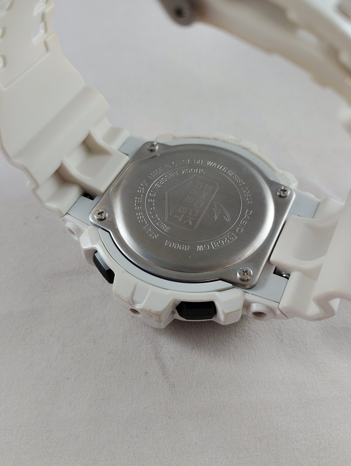 Casio G-Shock GW-8900A-7JF - Tough Solar & Multiband 6 - White/Black Negative Display - JDM Selection