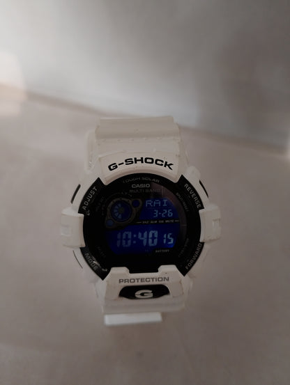 Casio G-Shock GW-8900A-7JF - Tough Solar & Multiband 6 - White/Black Negative Display - JDM Selection