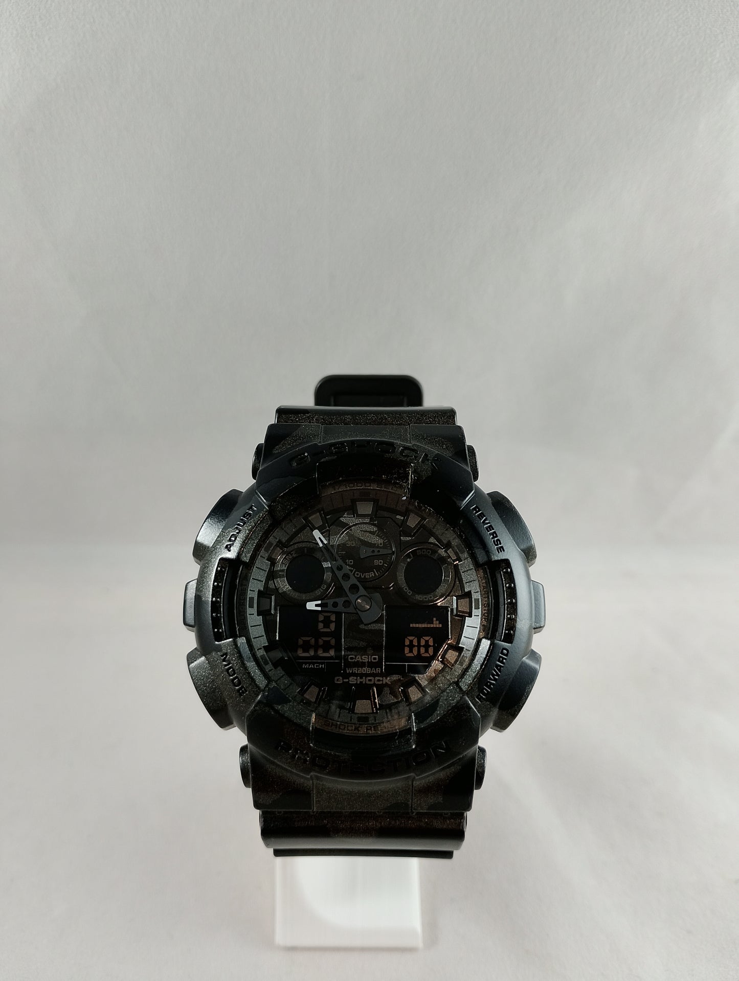 Casio G-Shock GA-100CF-1A9 - Camouflage Dial Series - Tough Tactical Design - JDM Selection