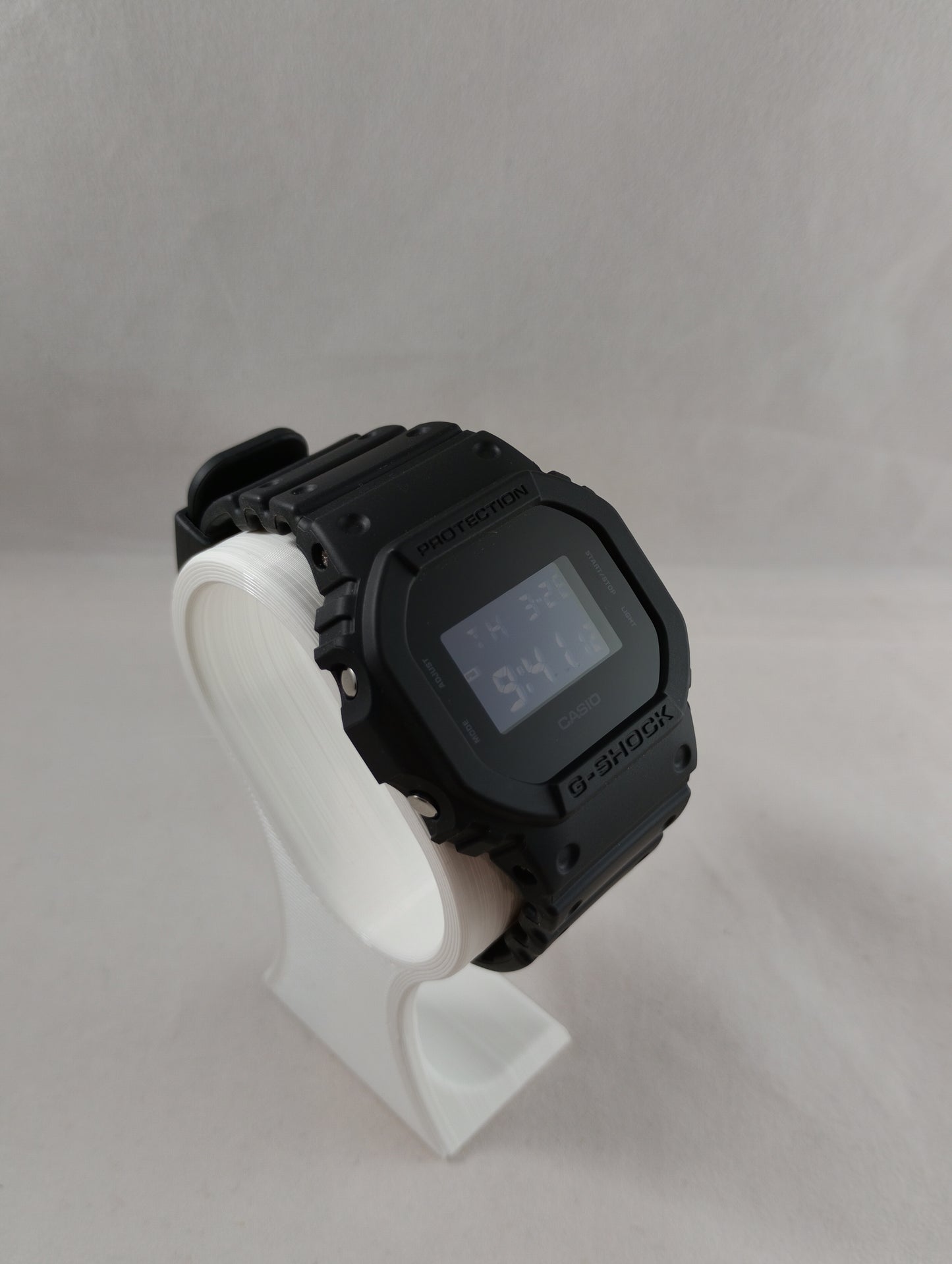Casio G-Shock DW-5600HT-8 - Heathered Color Series - Texturized Light Grey - Iconic Square JDM Edition