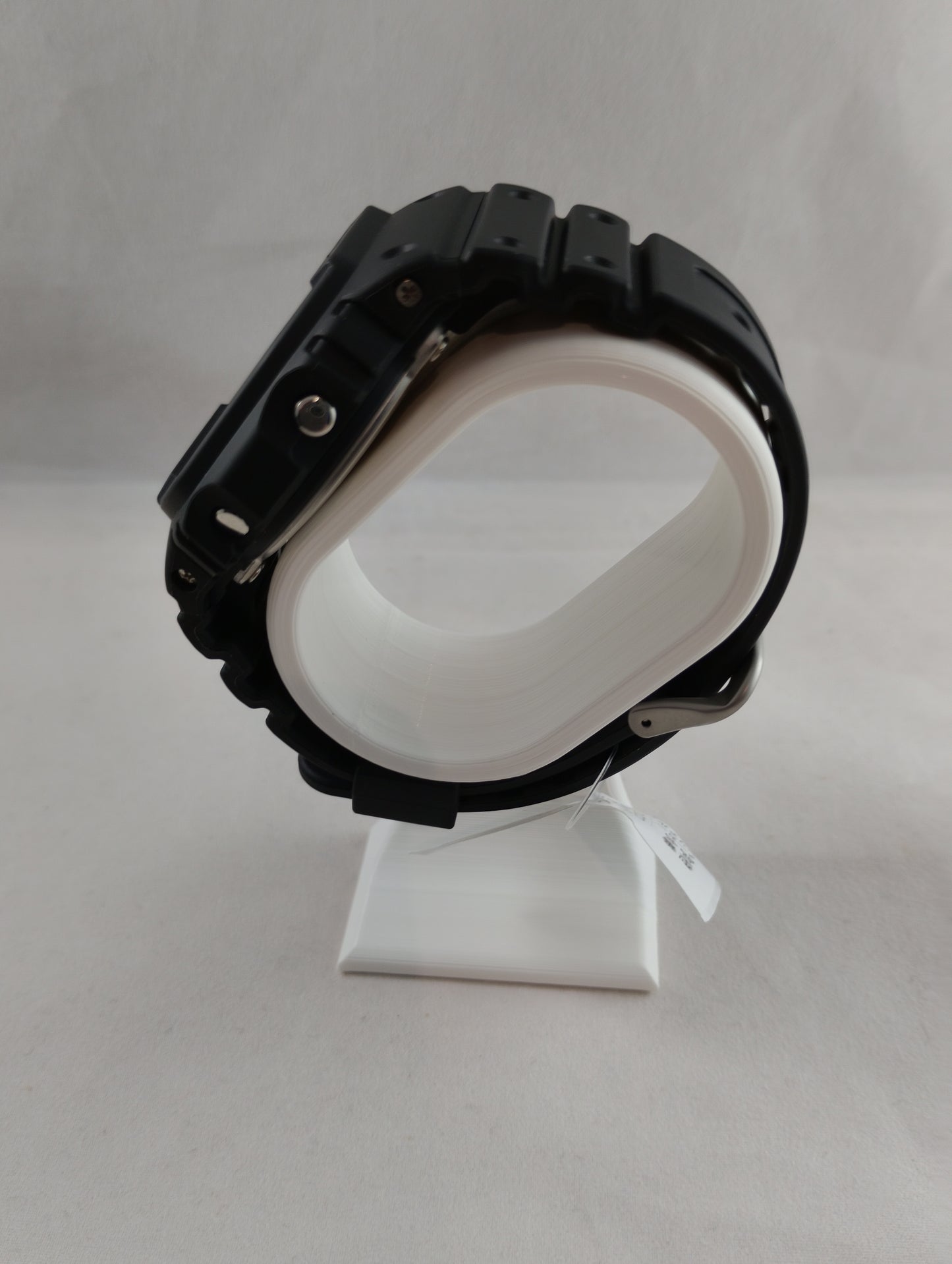 Casio G-Shock DW-5600HT-8 - Heathered Color Series - Texturized Light Grey - Iconic Square JDM Edition