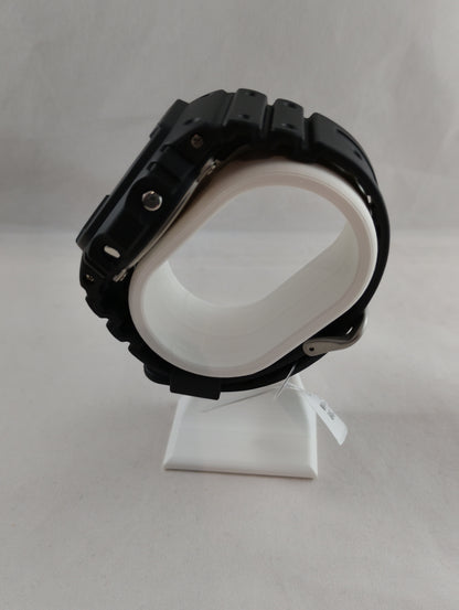 Casio G-Shock DW-5600HT-8 - Heathered Color Series - Texturized Light Grey - Iconic Square JDM Edition