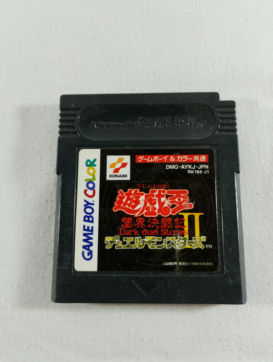 GBC - Yu-Gi-Oh! Duel Monsters II: Dark Duel Stories (Yamiwai Kettouki) (遊☆戯☆王 デュエルモンスターズII 闇界決闘記) [DMG-AYKJ-JPN] - Nintendo Game Boy Color (Japan Import)
