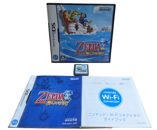 DS - THE LEGEND OF ZELDA Phantom Hourglass game - Nintendo Japan Original Edition