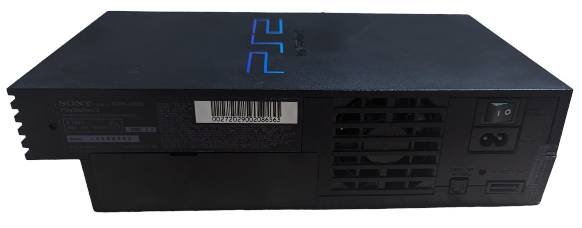 Buy SONY PS2 - FAT BLACK SCPH-39000 - Playstation 2 NTCS-J JAPAN