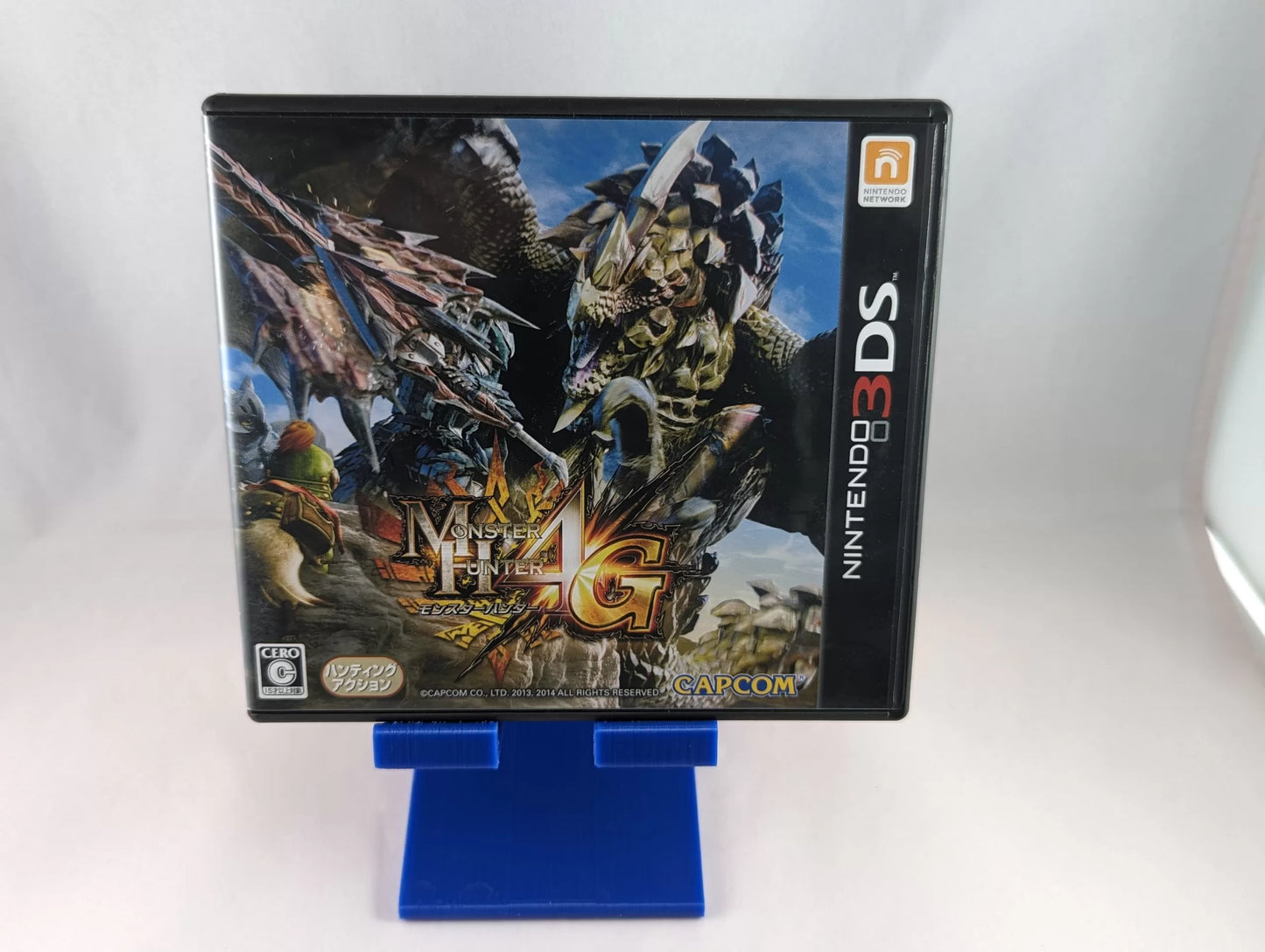 3DS - MONSTER HUNTER 4G  (game+box+instruction) Nintendo 3DS – JAPAN