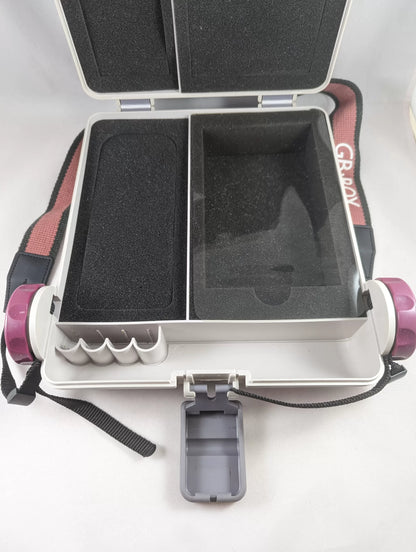 GB ORIGINAL TRANSPORT HARD CASE FOR GAME BOY + OUTER BOX - RARE (JAPAN)