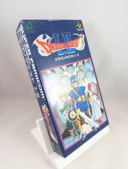 Super Famicom - DRAGON QUEST I - II Game - Sfc Nintendo Japan Original NTSC-J Edition