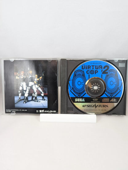 SEGA Saturn - Virtua COP 2 (Japan-game)