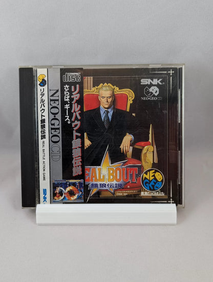 NEO GEO CD – King of Fighters REAL BOUT (game+case+instruction) (JAPAN)