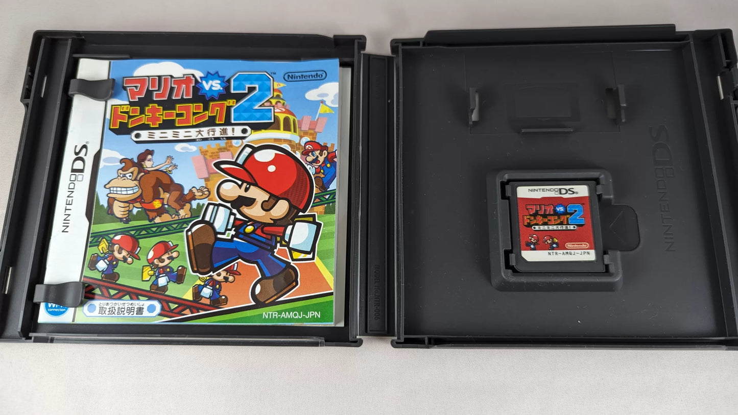 DS Mario VS Donkey Kong 2 - March of Minis game - Nintendo Japan Original Edition