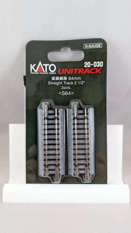 KATO Straight Track UNITRACK S64 (64mm)(20-030)(N-SCALE)(BRAND NEW)