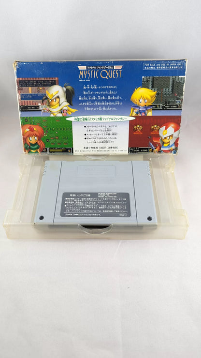 Super Famicom - Mistic Quest USA (NO manual) Nintendo Japan Original NTSC-J Edition