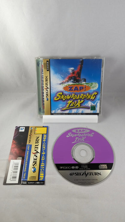 SEGA Saturn - Zap Snowboarding Trix - Spin card (Japan-game)