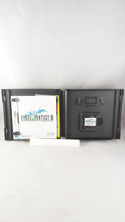DS - Final Fantasy III game - Nintendo Japan Original Edition