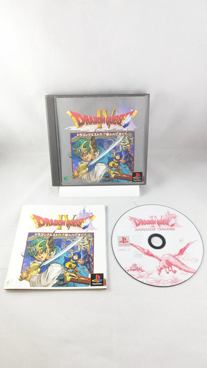 PS1 - Dragon Quest IV - Sony Playstation (JAPAN-game)
